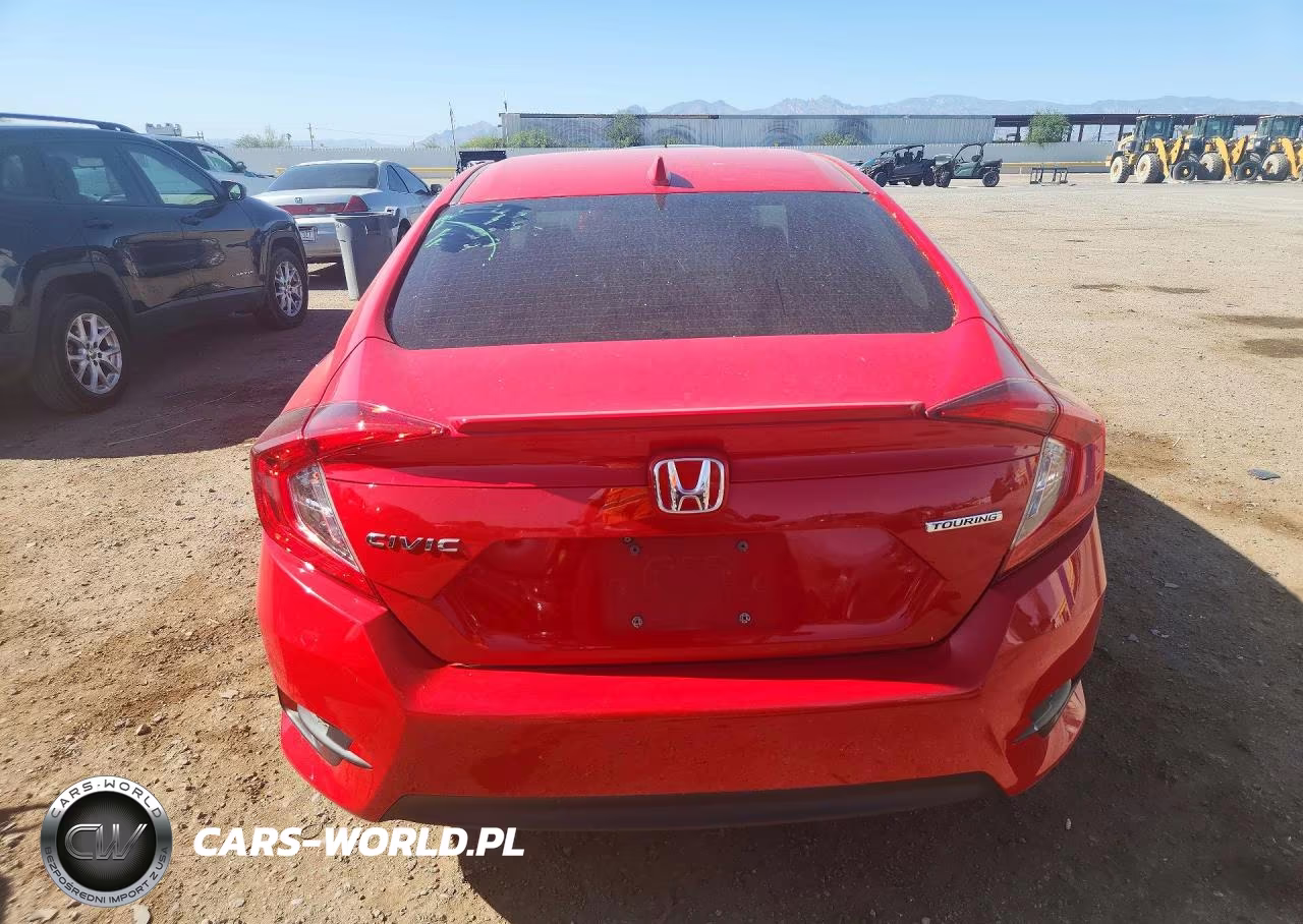 2016 Honda Civic Touring VIN:2HGFC1F91GH656602 - 6