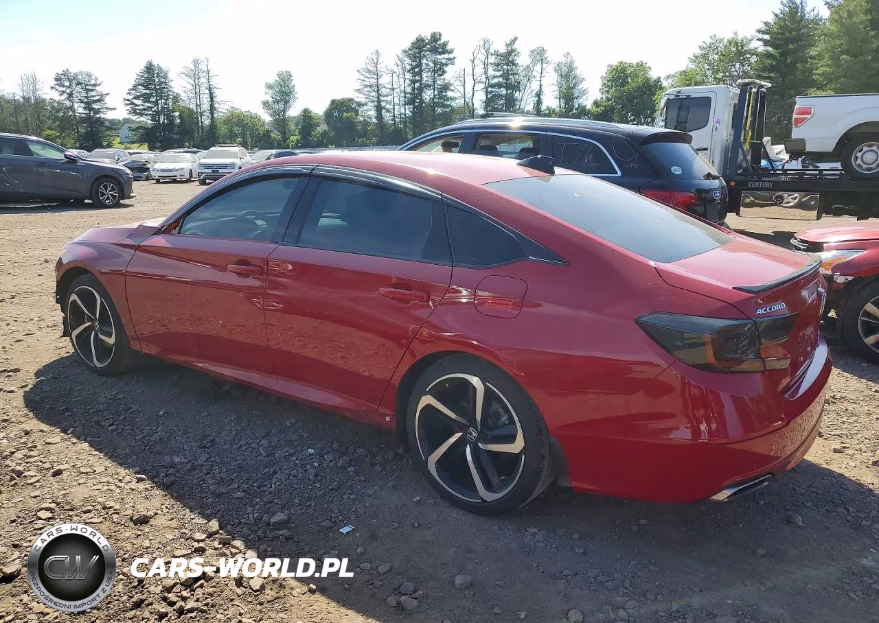2021 Honda Accord Sport Se VIN:1HGCV1F44MA044597 - 2