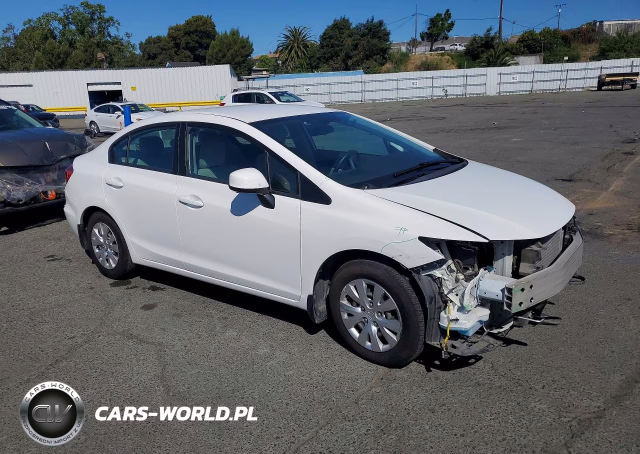2012 Honda Civic Lx VIN:19XFB2F52CE312027 - 4