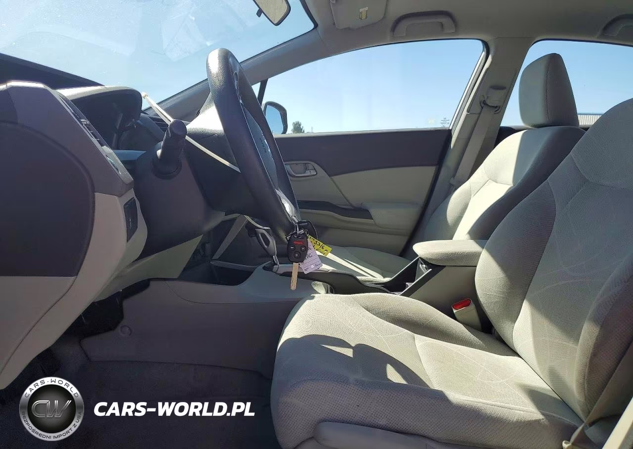 2012 Honda Civic Lx VIN:19XFB2F52CE312027 - 7