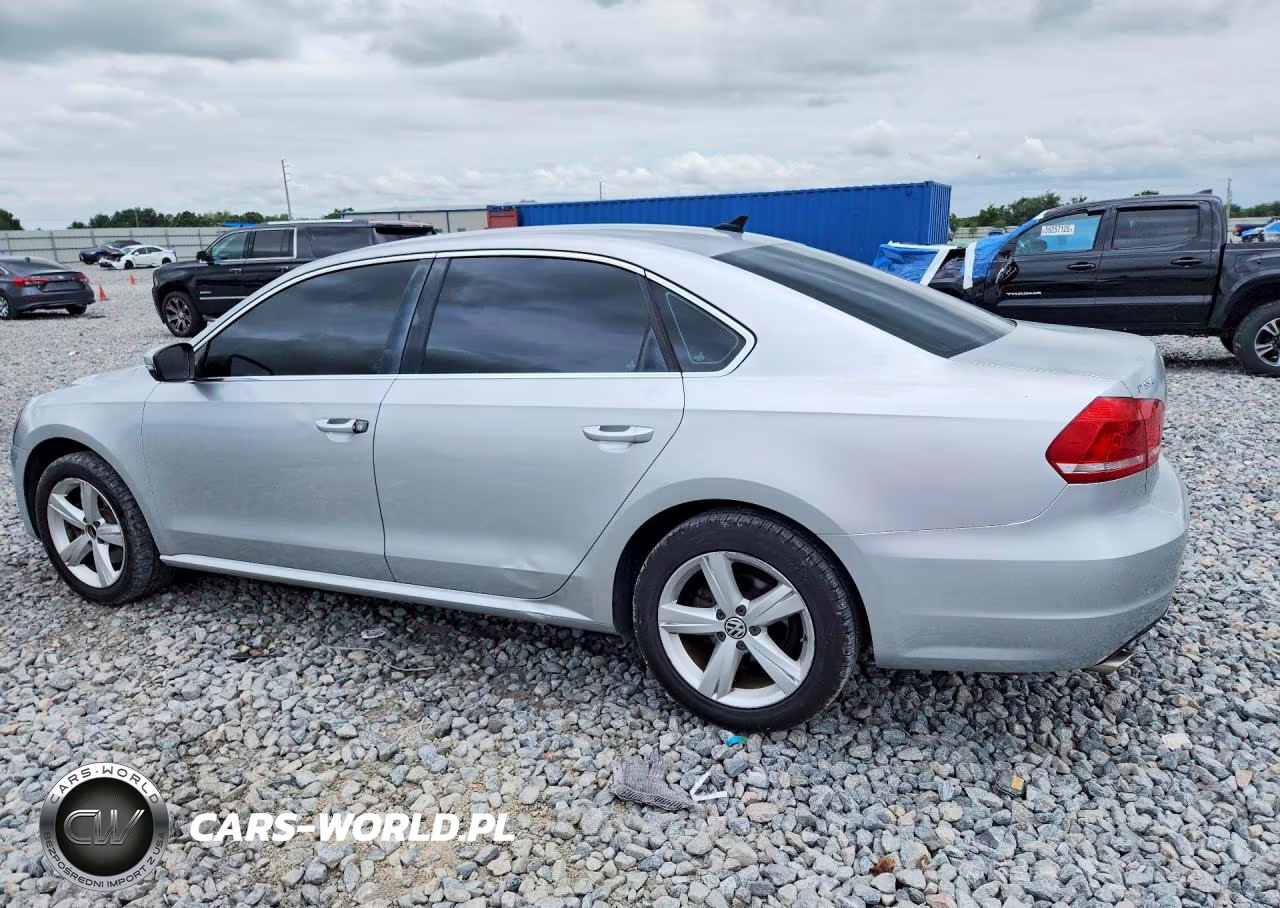 2013 Volkswagen Passat Se VIN:1VWBH7A30DC050420 - 2