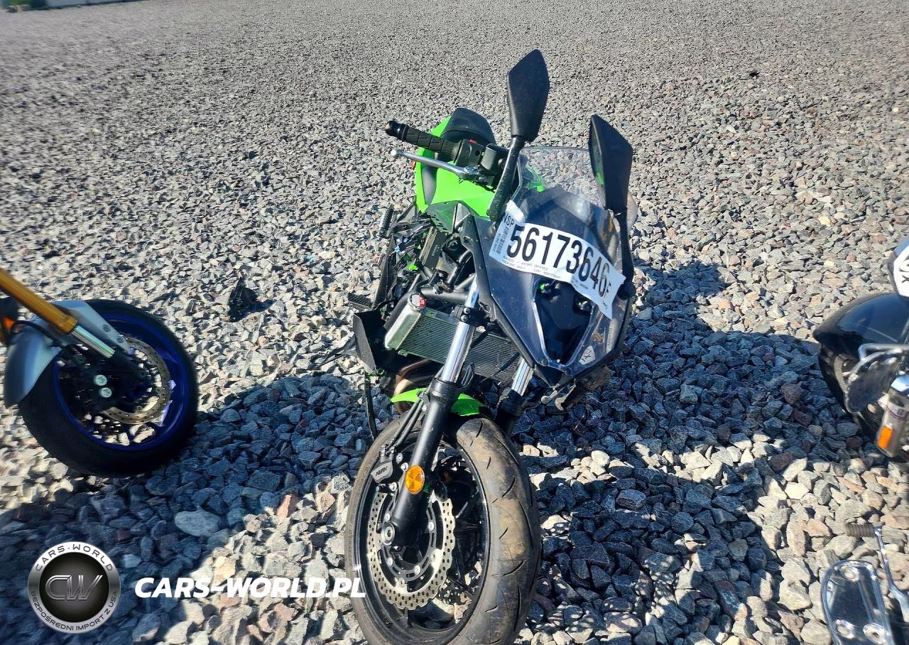 2026 Kawasaki Ex650 P VIN:ML5EXEP16TDAG9276 - 2