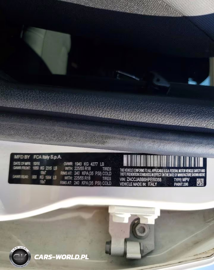 2017 Jeep Renegade VIN:ZACCJABB6HPE59358 - 13