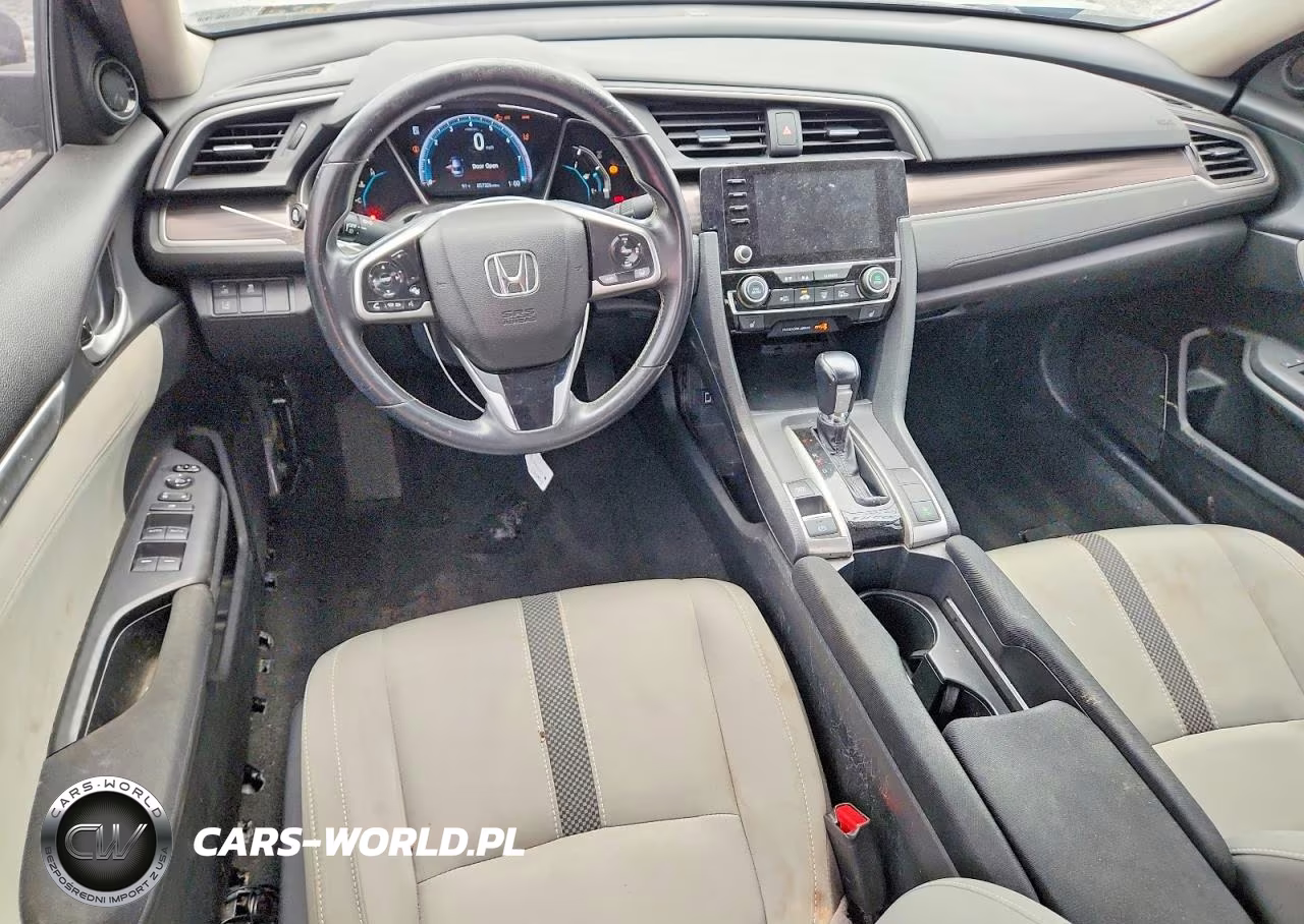 2020 Honda Civic Ex VIN:2HGFC1F31LH680498 - 8