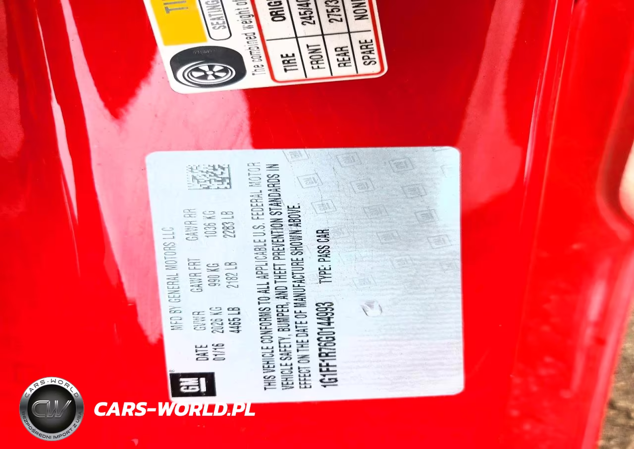 2016 Chevrolet Camaro Ss VIN:1G1FF1R76G0144993 - 13