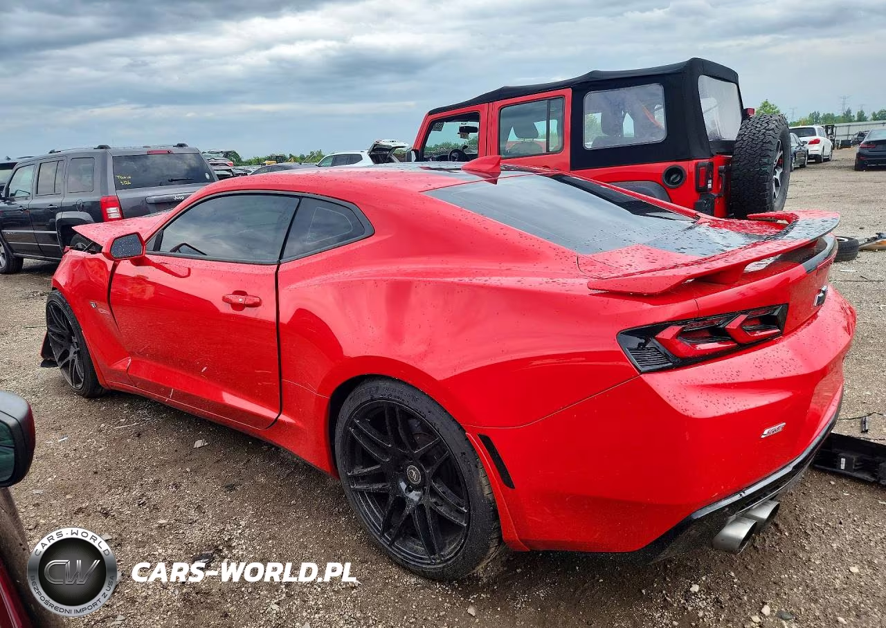 2016 Chevrolet Camaro Ss VIN:1G1FF1R76G0144993 - 2