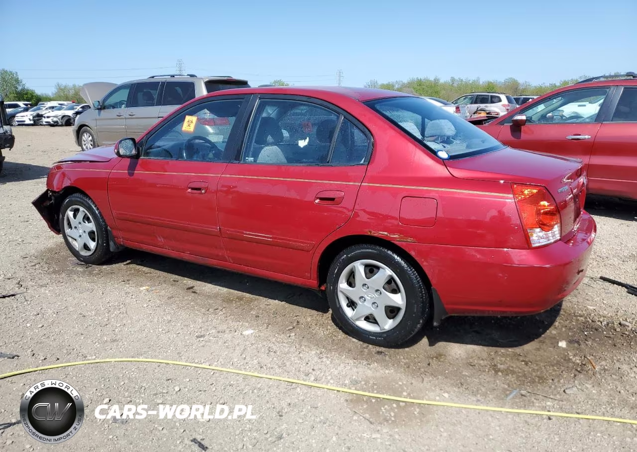 2006 Hyundai Elantra Gls VIN:KMHDN46D46U252688 - 2