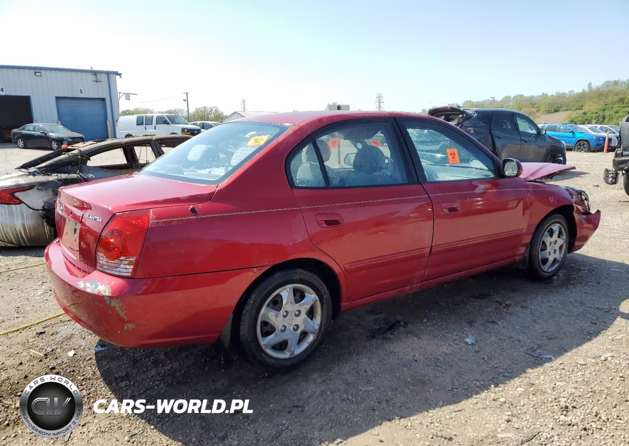 2006 Hyundai Elantra Gls VIN:KMHDN46D46U252688 - 3