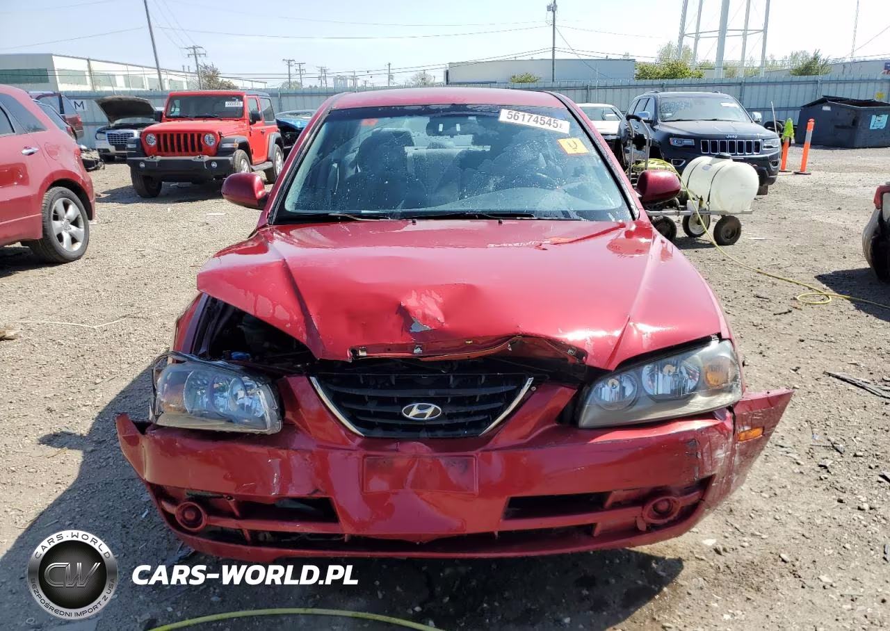 2006 Hyundai Elantra Gls VIN:KMHDN46D46U252688 - 5
