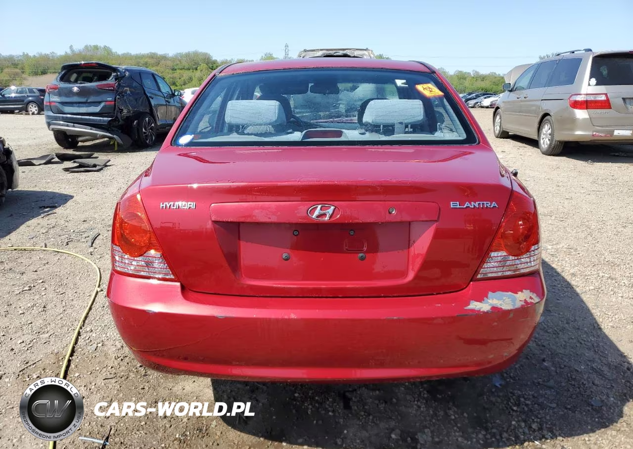 2006 Hyundai Elantra Gls VIN:KMHDN46D46U252688 - 6