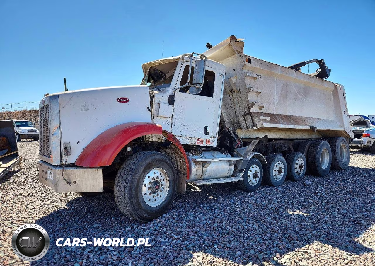 2008 Peterbilt 365 Dump Truck VIN:1XPSDU9X98D740881 - 2