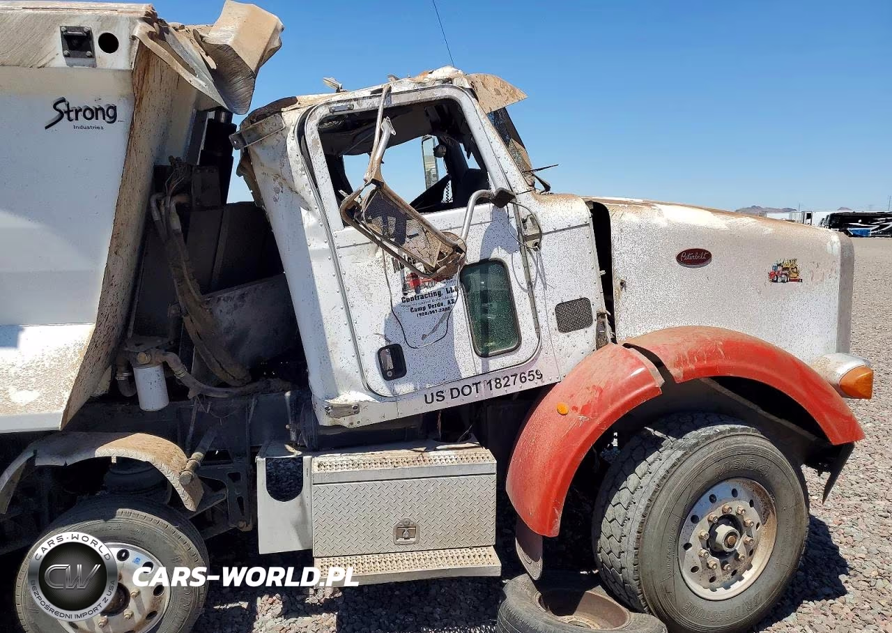 2008 Peterbilt 365 Dump Truck VIN:1XPSDU9X98D740881 - 9