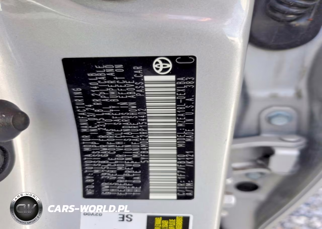 2024 Toyota Corolla Le VIN:5YFB4MDE2RP154402 - 12