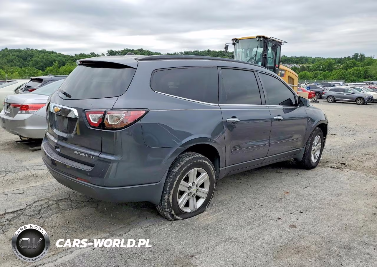 2014 Chevrolet Traverse Lt VIN:1GNKRGKD0EJ180709 - 3