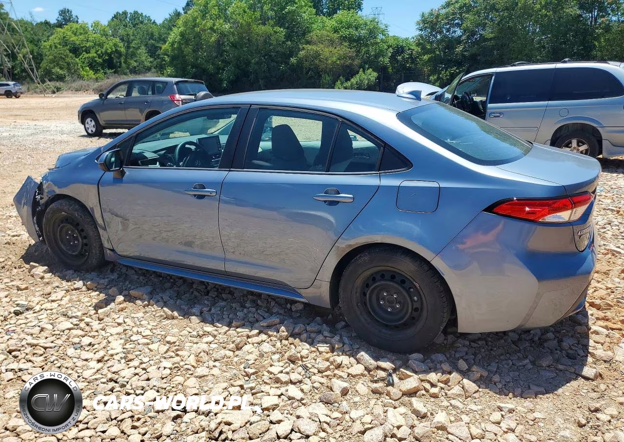 2021 Toyota Corolla Le VIN:5YFEPMAE6MP166697 - 2