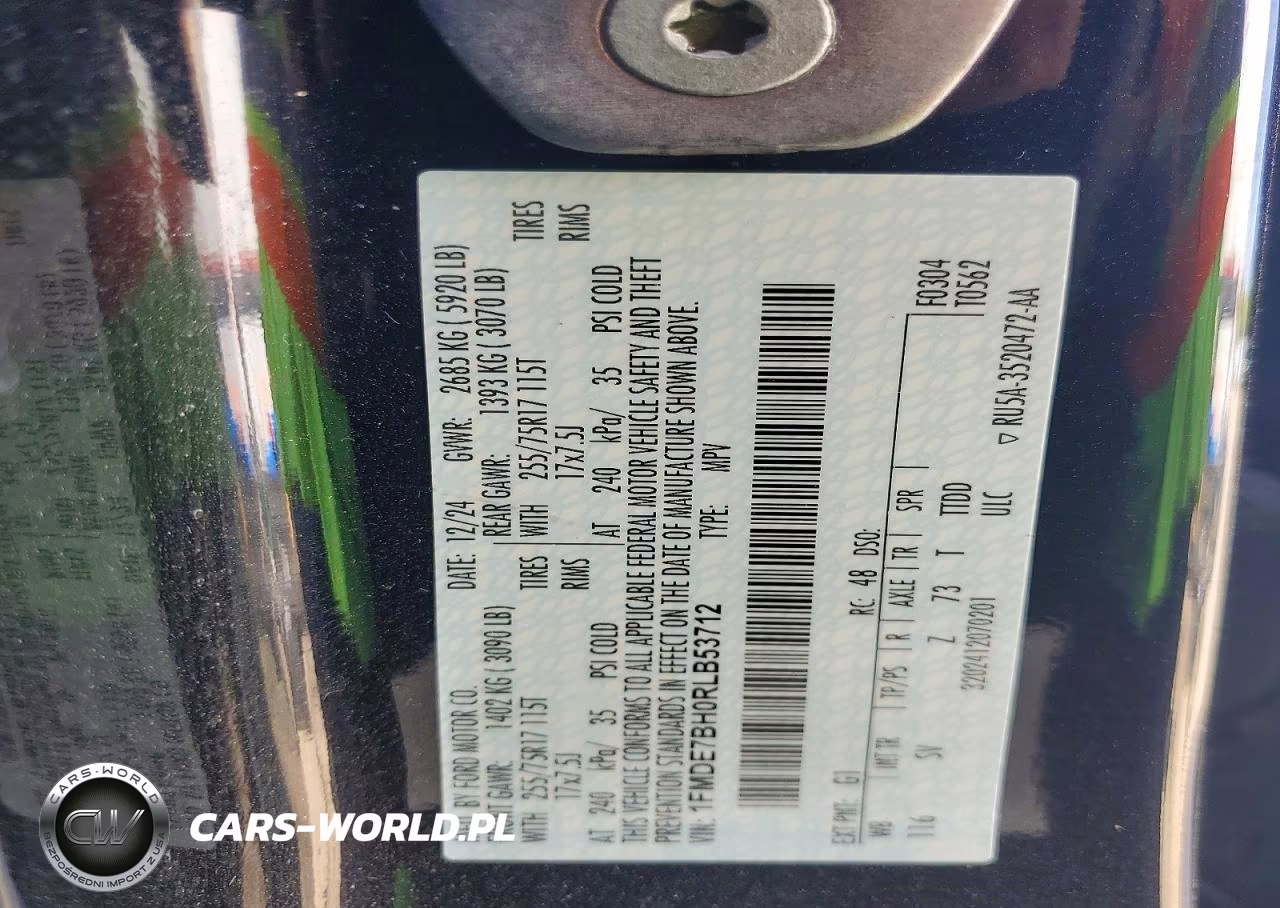 2024 Ford Bronco Big Bend VIN:1FMDE7BH0RLB53712 - 13