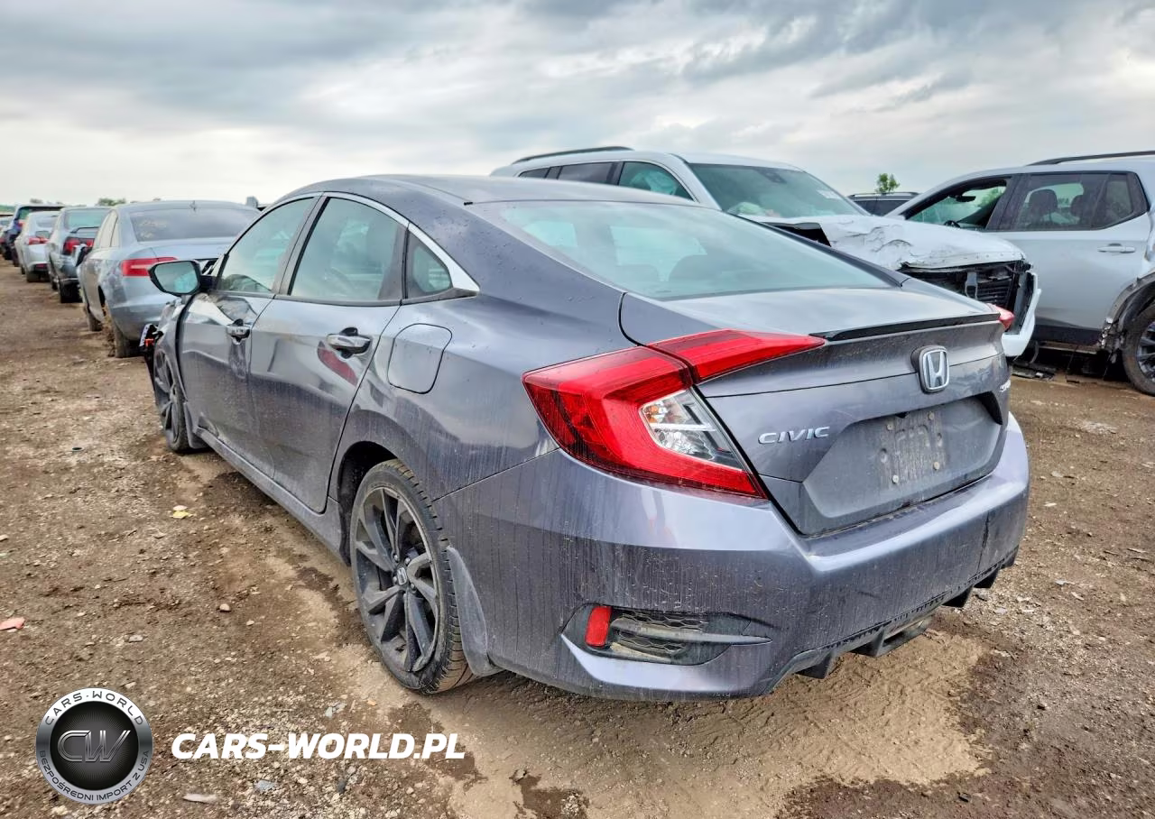 2019 Honda Civic Sport VIN:2HGFC2E81KH518310 - 2