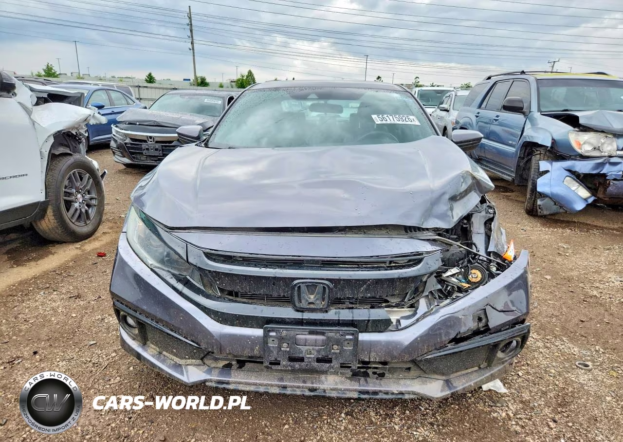 2019 Honda Civic Sport VIN:2HGFC2E81KH518310 - 5