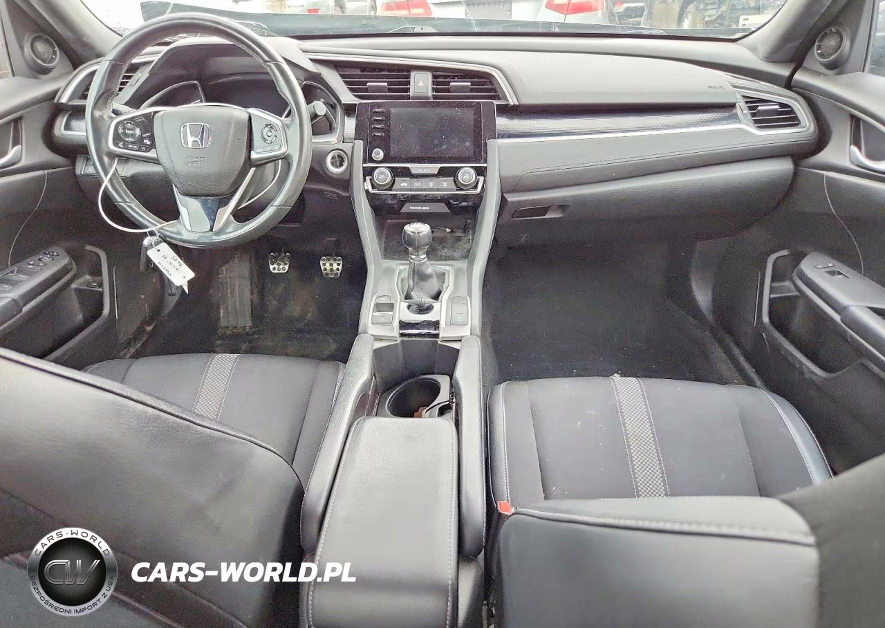 2019 Honda Civic Sport VIN:2HGFC2E81KH518310 - 8