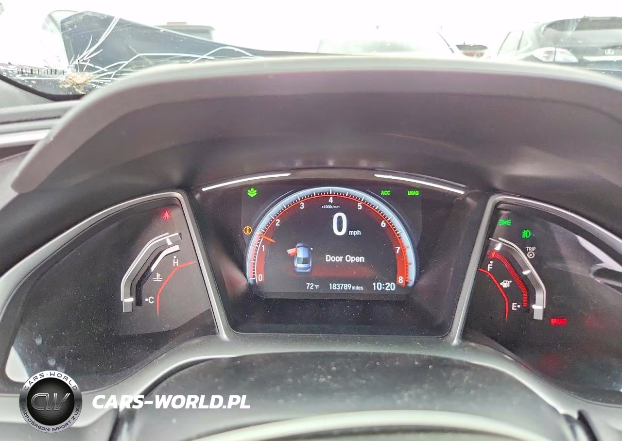 2019 Honda Civic Sport VIN:2HGFC2E81KH518310 - 9