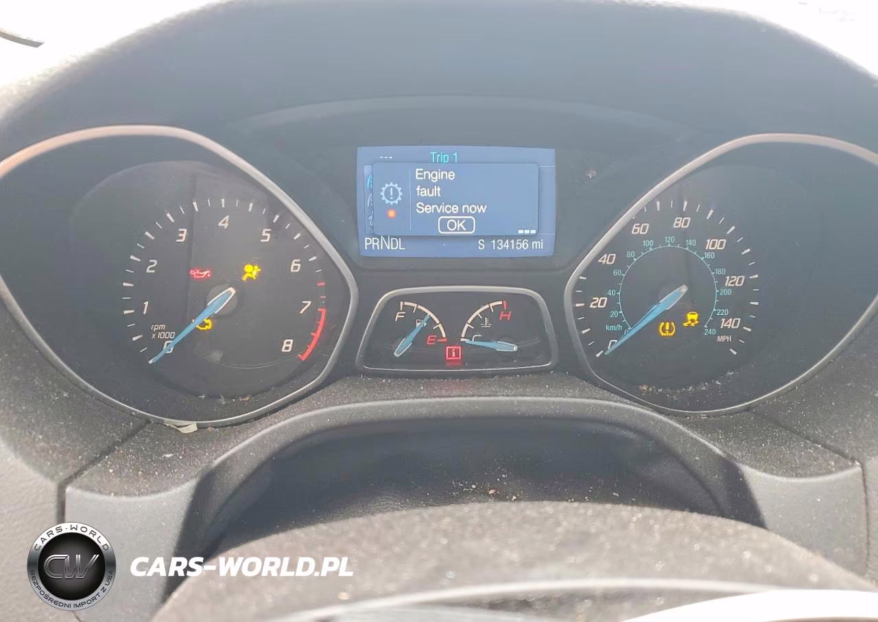 2014 Ford Focus Se VIN:1FADP3F20EL455241 - 9