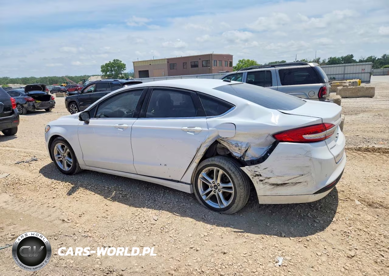 2018 Ford Fusion Se VIN:3FA6P0H77JR155983 - 2