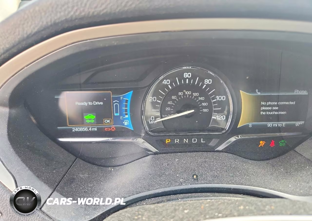 2015 Lincoln Mkz Hybrid VIN:3LN6L2LU3FR624746 - 9