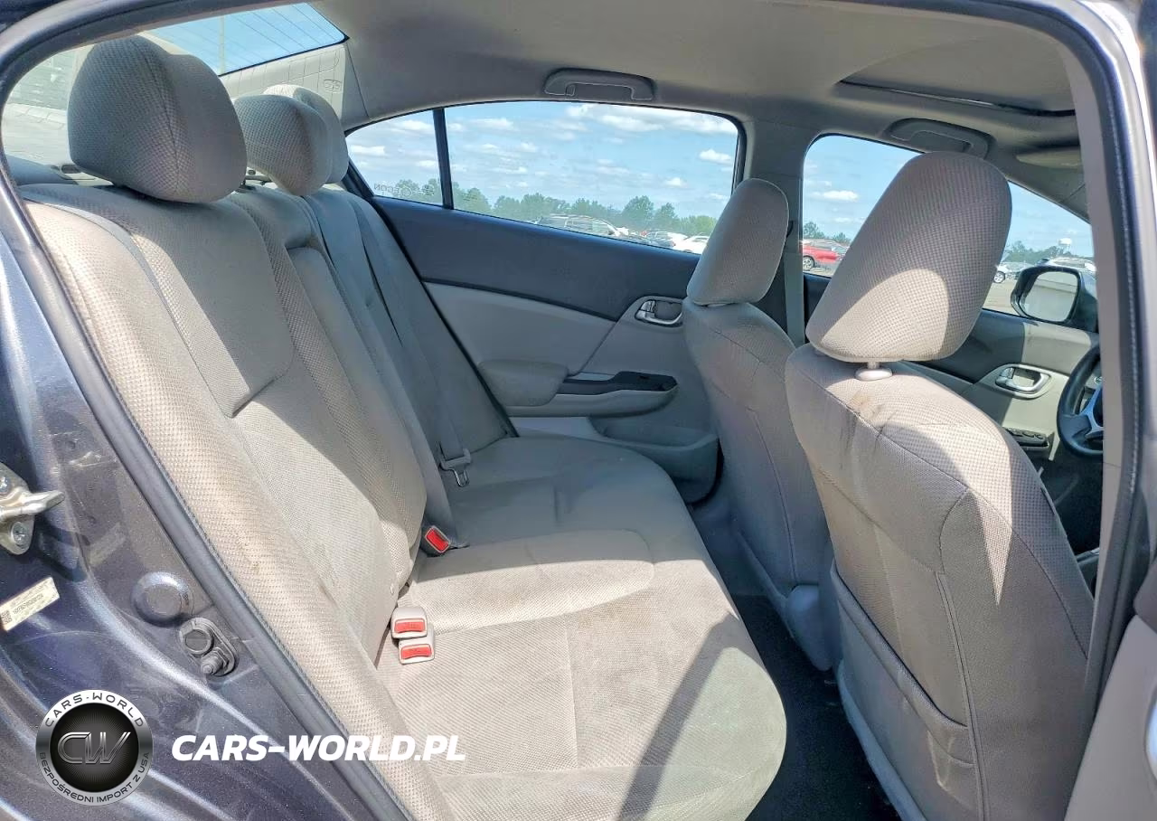 2012 Honda Civic Ex VIN:19XFB2F86CE081224 - 10