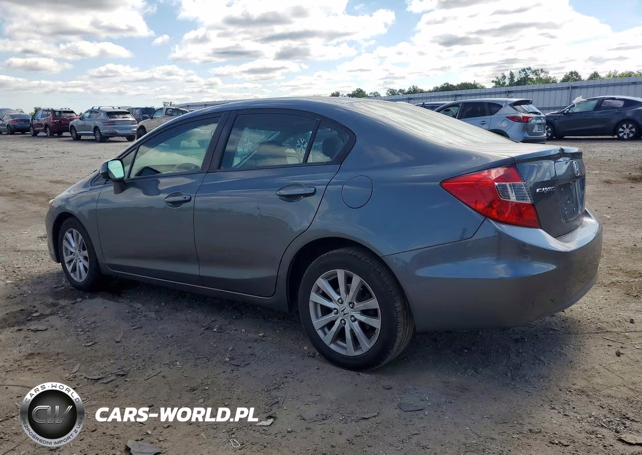 2012 Honda Civic Ex VIN:19XFB2F86CE081224 - 2