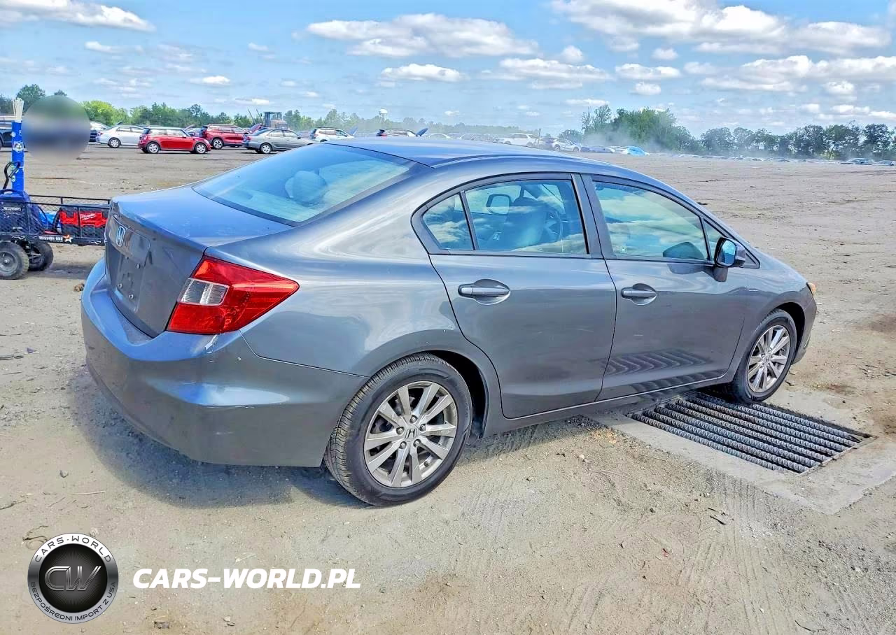 2012 Honda Civic Ex VIN:19XFB2F86CE081224 - 3
