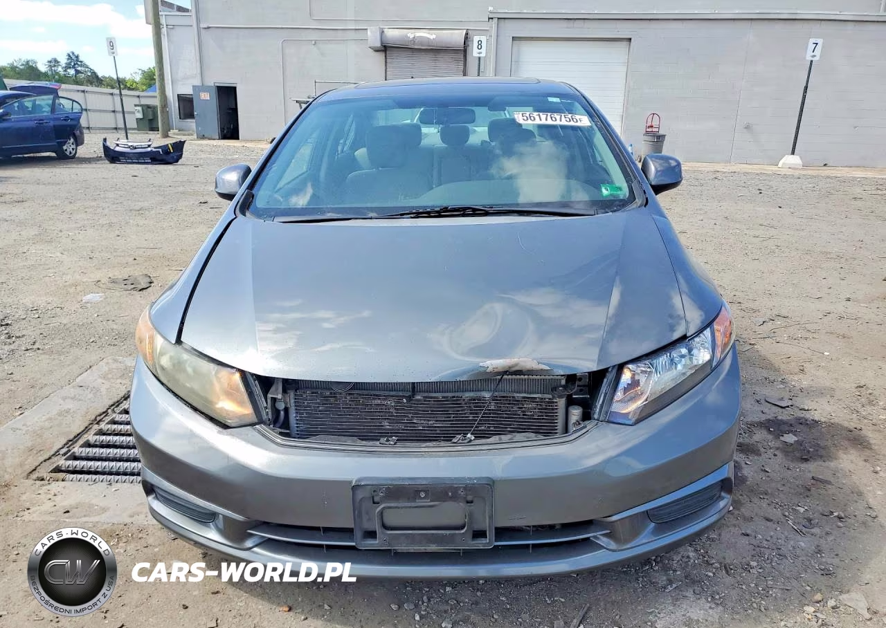 2012 Honda Civic Ex VIN:19XFB2F86CE081224 - 5
