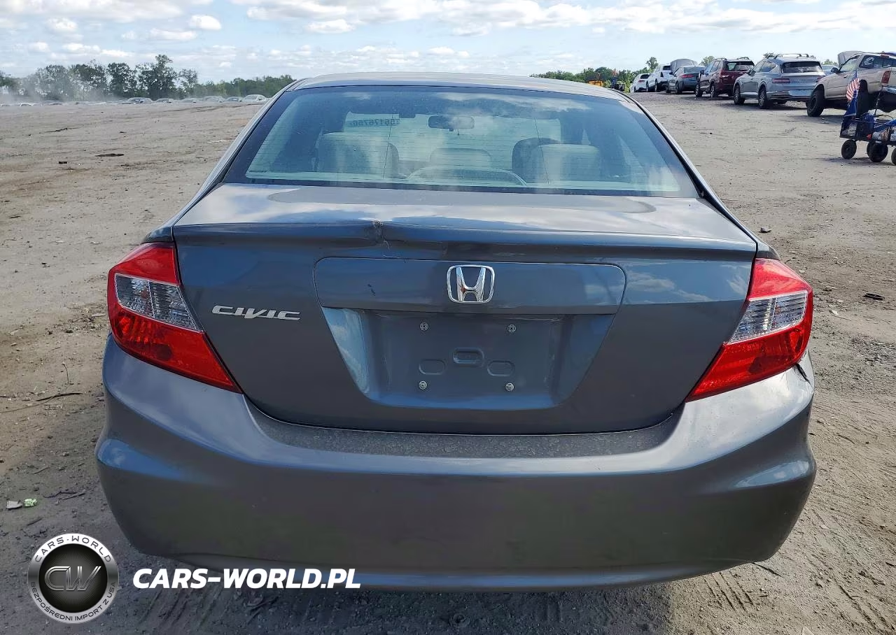2012 Honda Civic Ex VIN:19XFB2F86CE081224 - 6