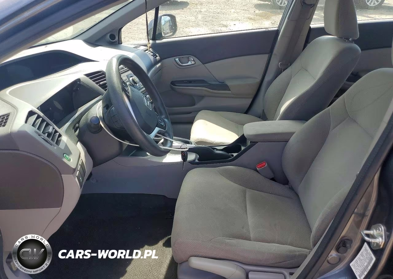 2012 Honda Civic Ex VIN:19XFB2F86CE081224 - 7