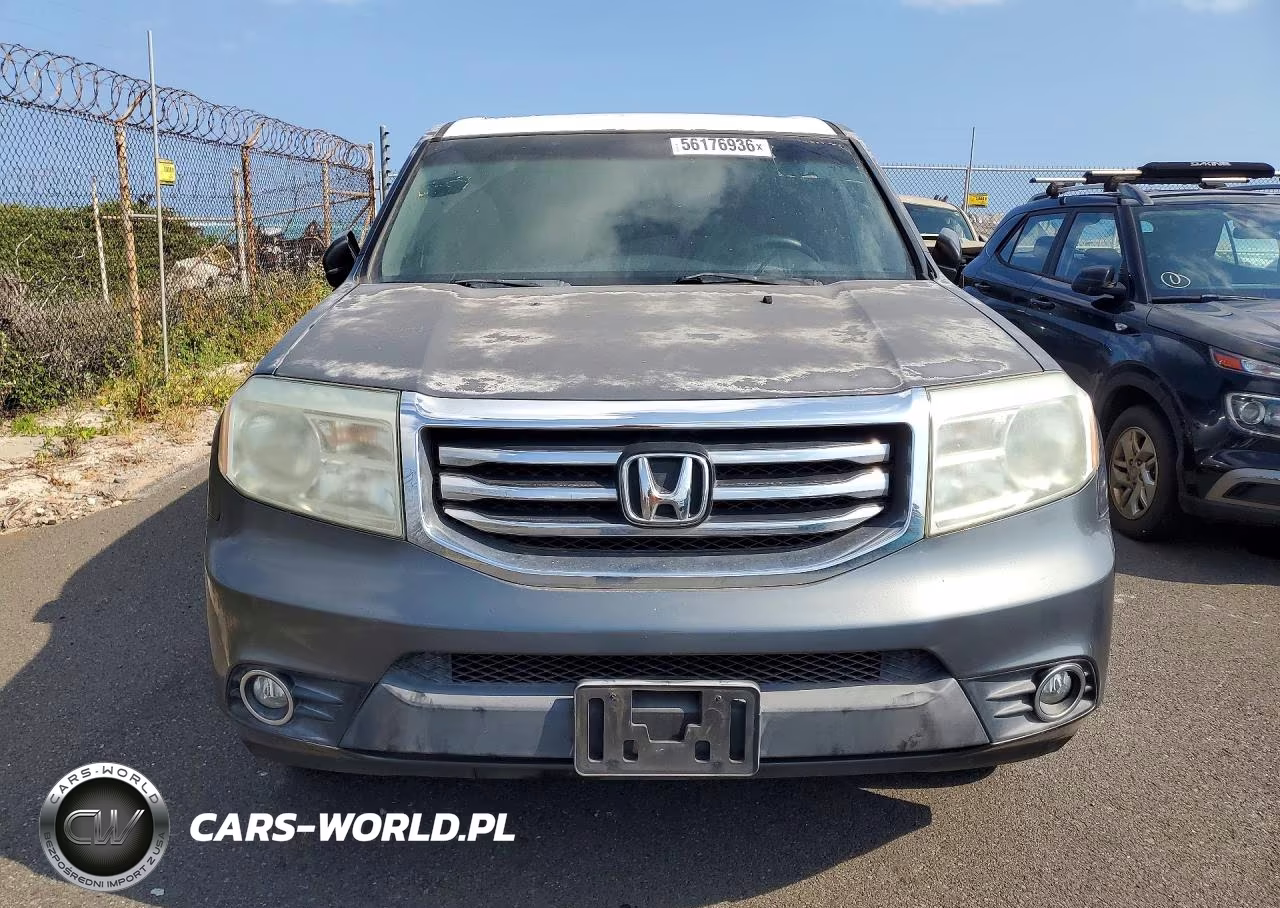2012 Honda Pilot Ex VIN:5FNYF3H44CB043658 - 5