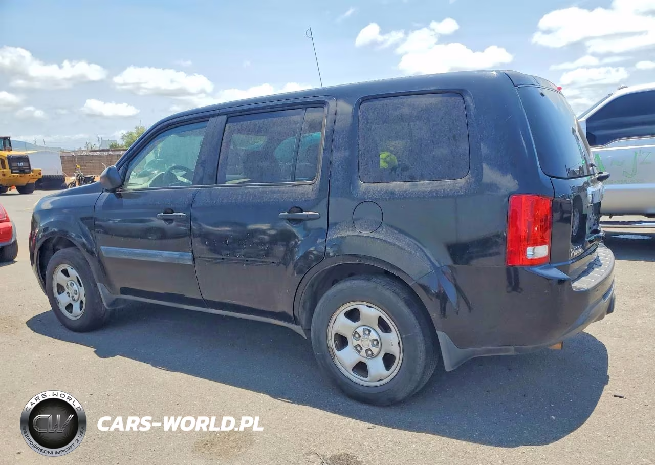 2015 Honda Pilot Lx VIN:5FNYF3H2XFB013390 - 2