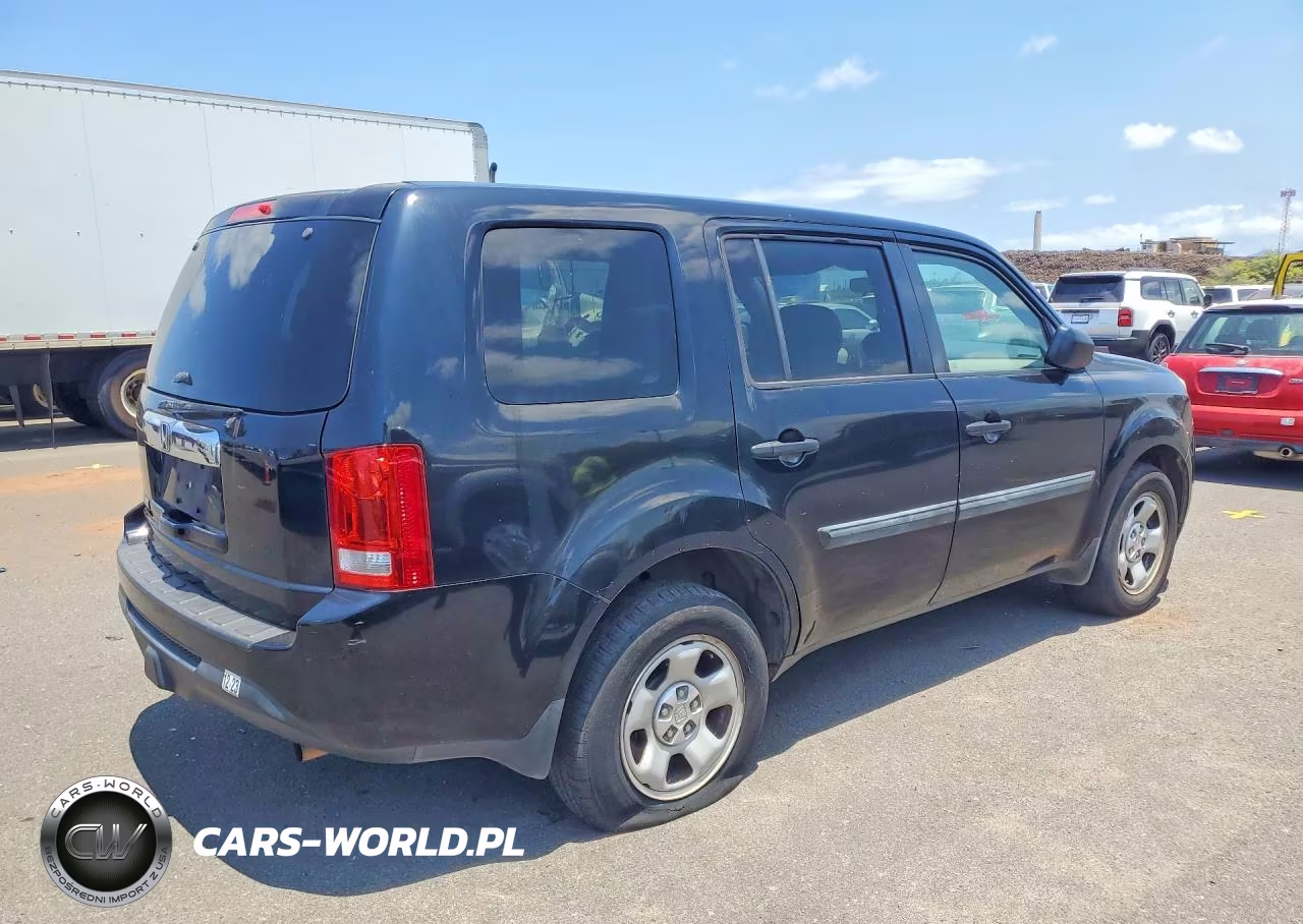 2015 Honda Pilot Lx VIN:5FNYF3H2XFB013390 - 3