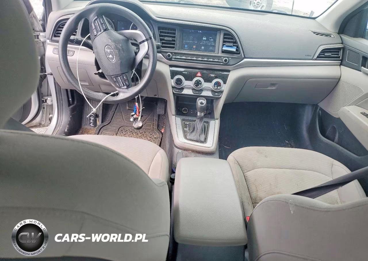 2019 Hyundai Elantra Sel VIN:5NPD84LF2KH423007 - 10