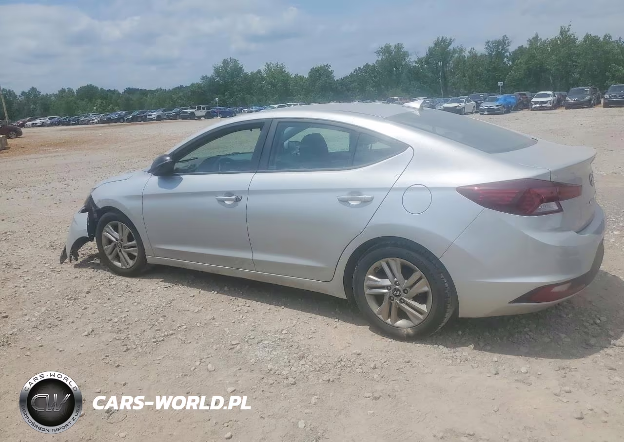 2019 Hyundai Elantra Sel VIN:5NPD84LF2KH423007 - 2