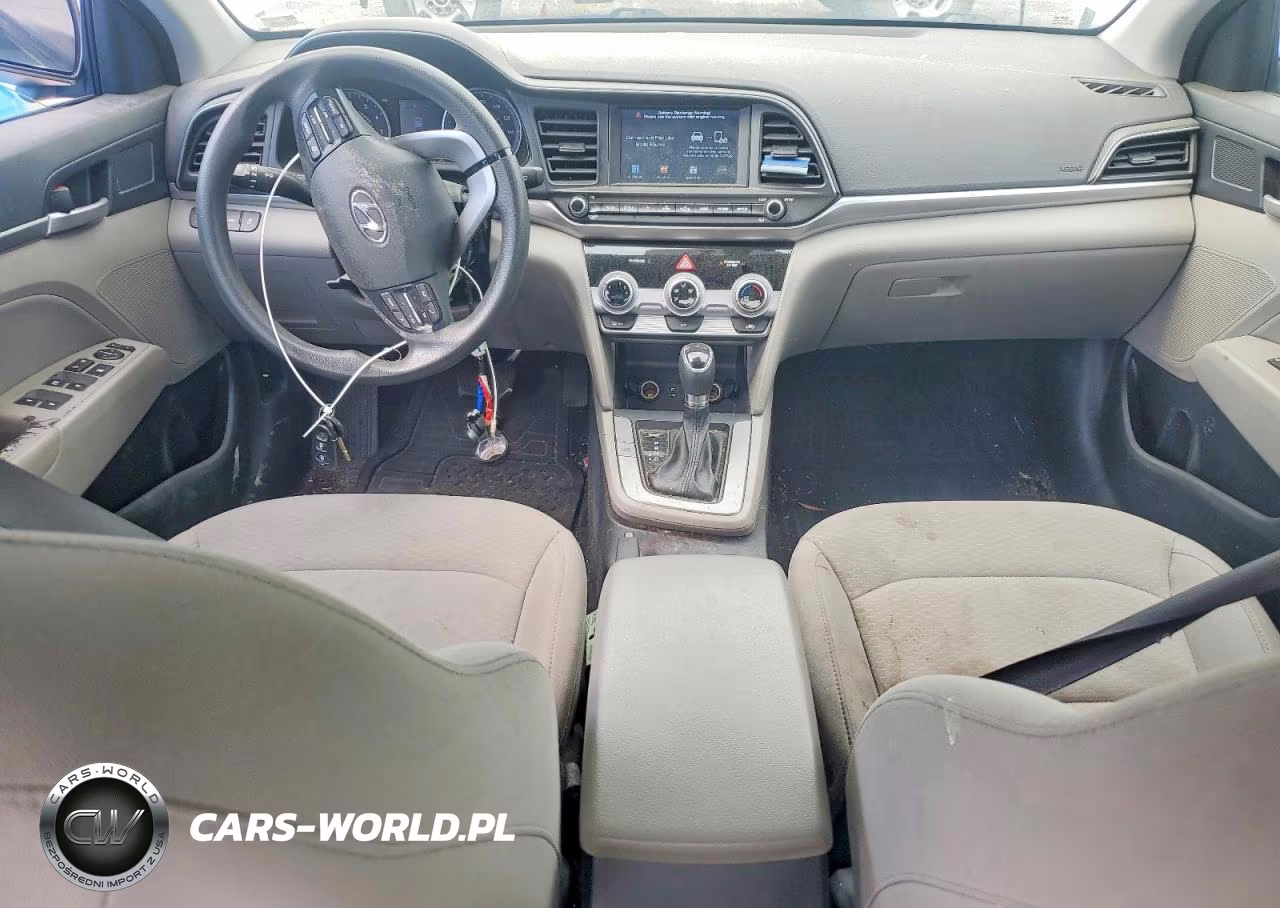 2019 Hyundai Elantra Sel VIN:5NPD84LF2KH423007 - 8