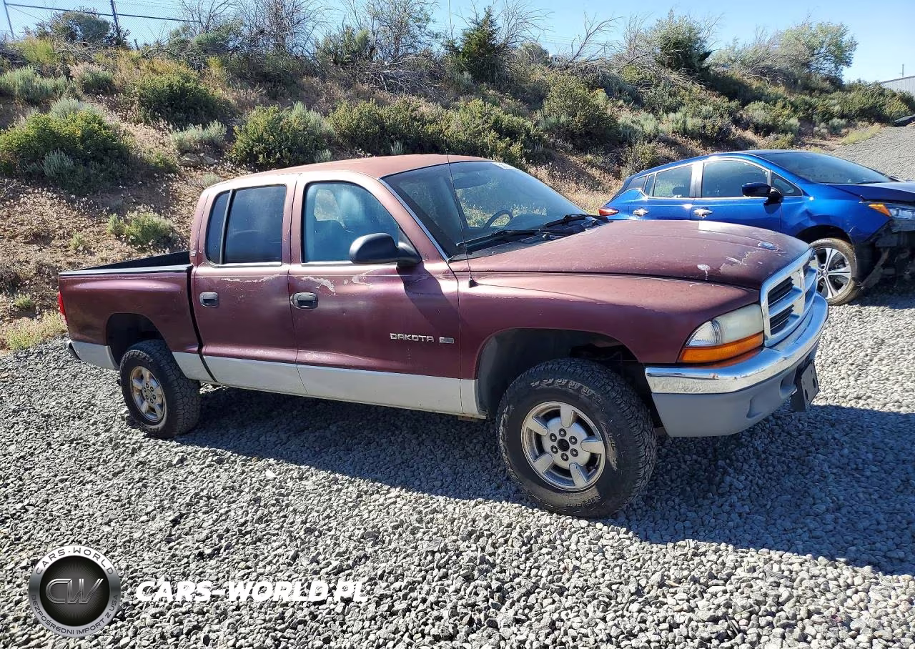 2001 Dodge Dakota Quad VIN:1B7HG2AZ21S181924 - 4