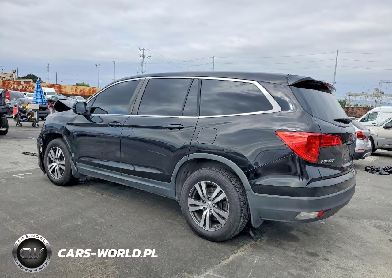 2017 Honda Pilot Exl VIN:5FNYF5H57HB007605 - 2