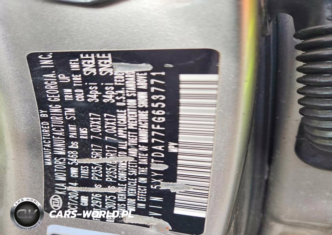 2015 Kia Sorento Lx VIN:5XYKTDA77FG653771 - 13