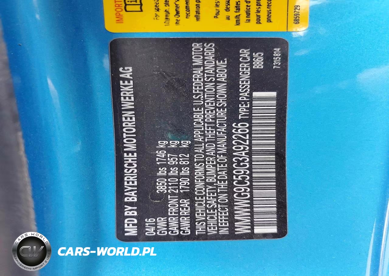 2016 Mini Cooper S VIN:WMWWG9C59G3A92266 - 12