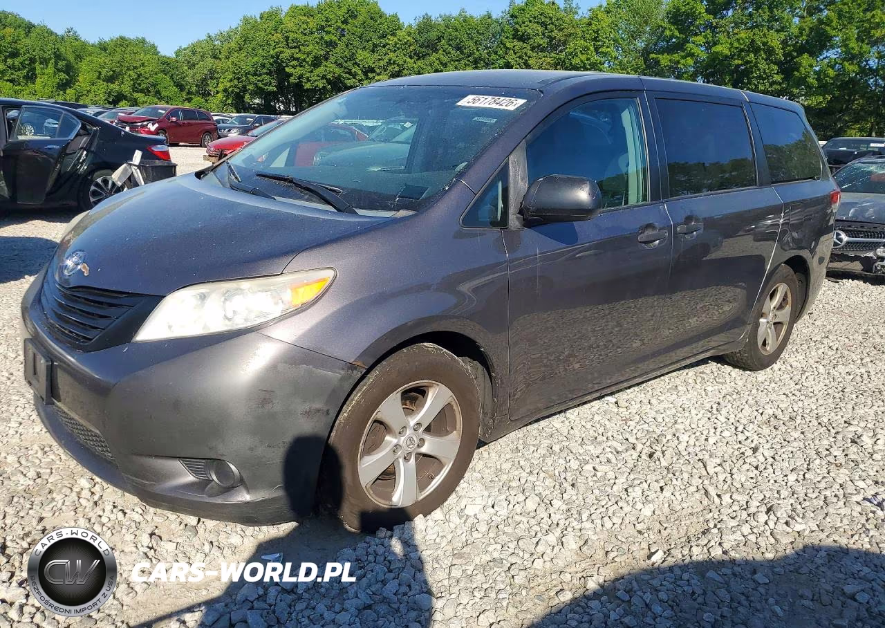 2012 Toyota Sienna Base 7-Passenger