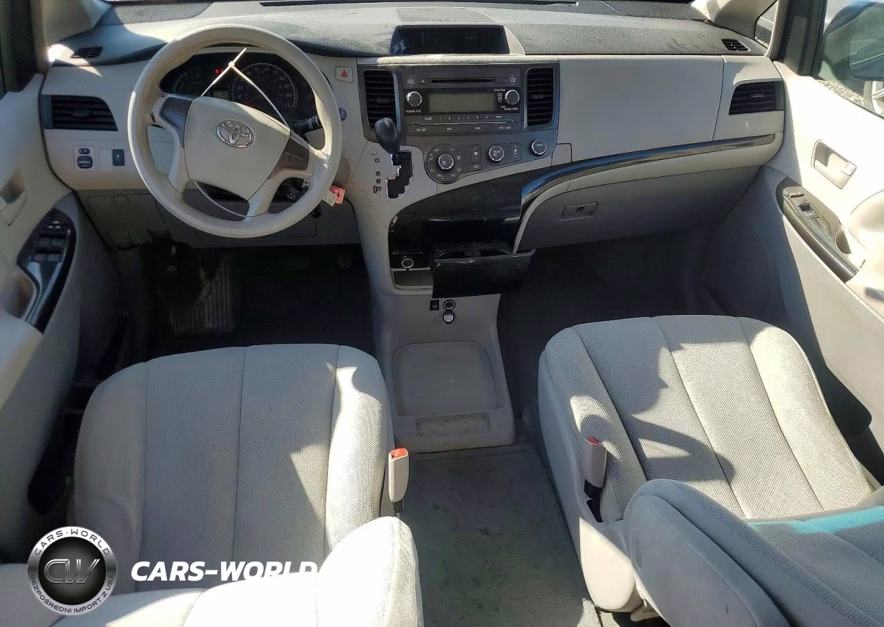 2012 Toyota Sienna Base 7-Passenger VIN:5TDZK3DC3CS216739 - 8