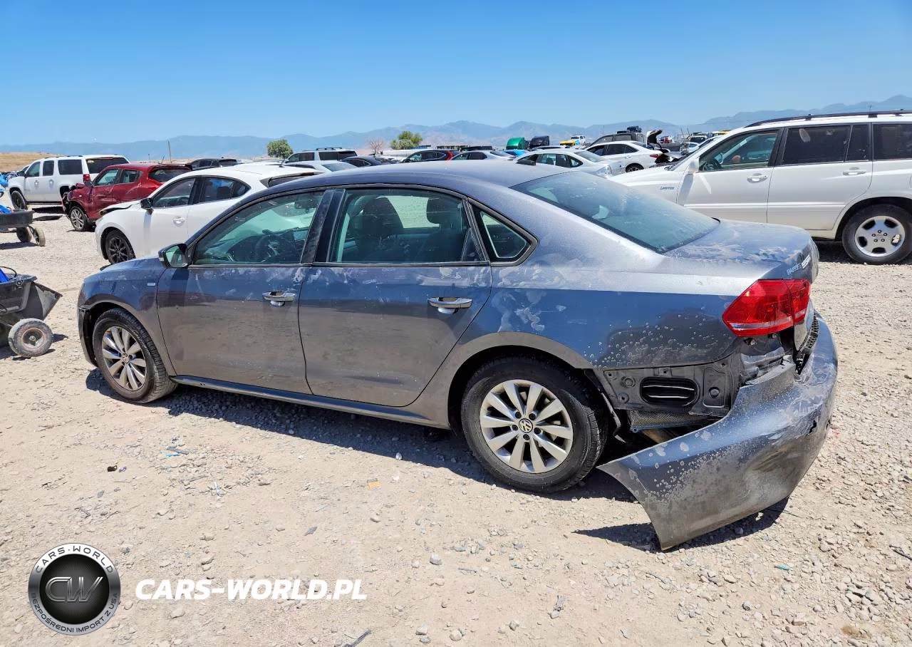 2014 Volkswagen Passat S VIN:1VWAT7A35EC027369 - 2