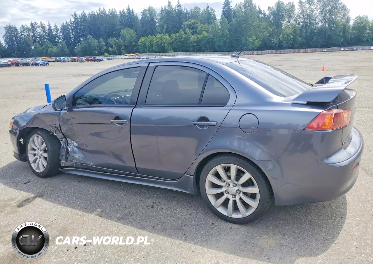 2009 Mitsubishi Lancer Gts VIN:JA3AU86W59U010840 - 2