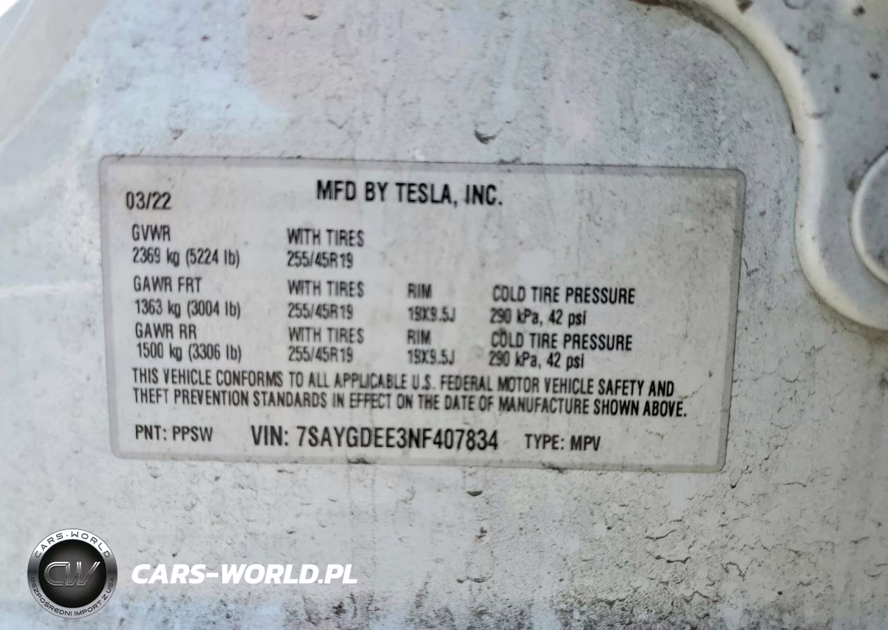 2022 Tesla Model Y VIN:7SAYGDEE3NF407834 - 13