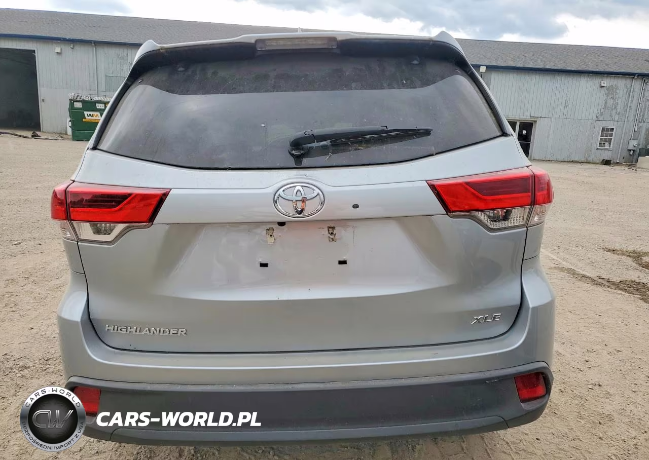 2019 Toyota Highlander Xle VIN:5TDKZRFH0KS571911 - 6