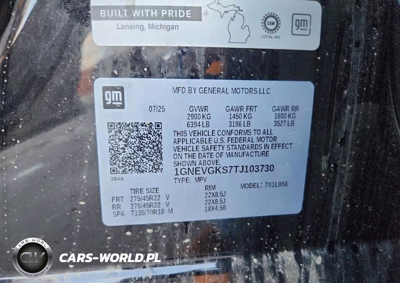 2026 Chevrolet Traverse Lt VIN:1GNEVGKS7TJ103730 - 13